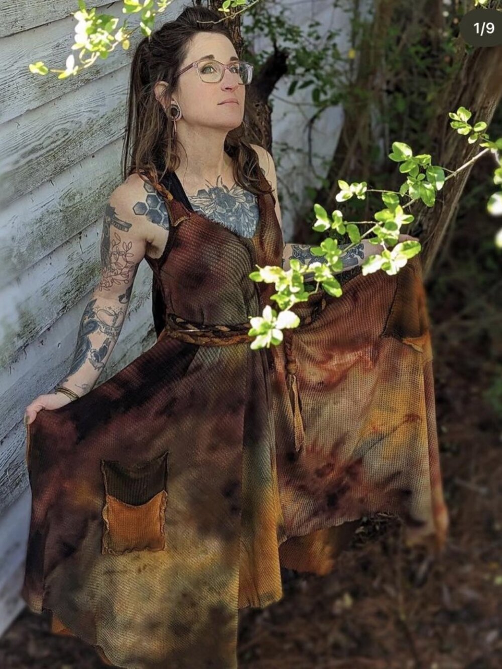 Hagcraft Adventuring Dress - Autumnal Colors